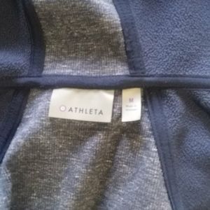 Athleta hooded jacket ..longer length